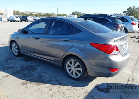 2013 Hyundai Accent Gls из США, поврежденный, VIN KMHCU4AE2DU480751